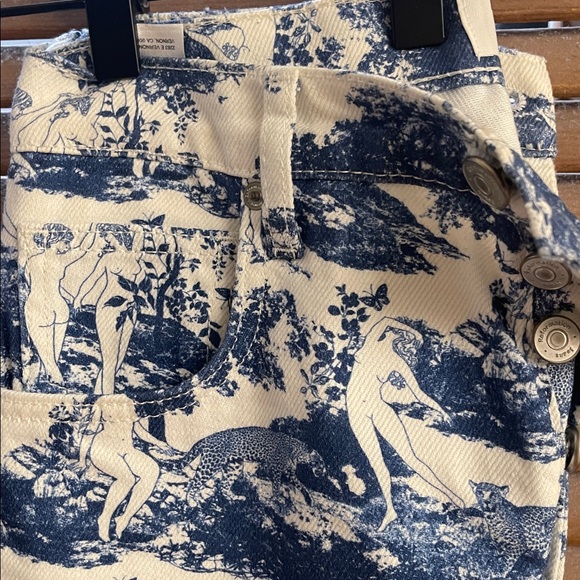 Reformation Pastoral High Rise Straight Jeans NWT Sz 27 - Picture 12 of 14